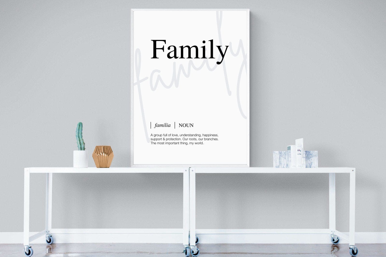 Familia-Wall_Art-90 x 120cm-Mounted Canvas-White-Pixalot