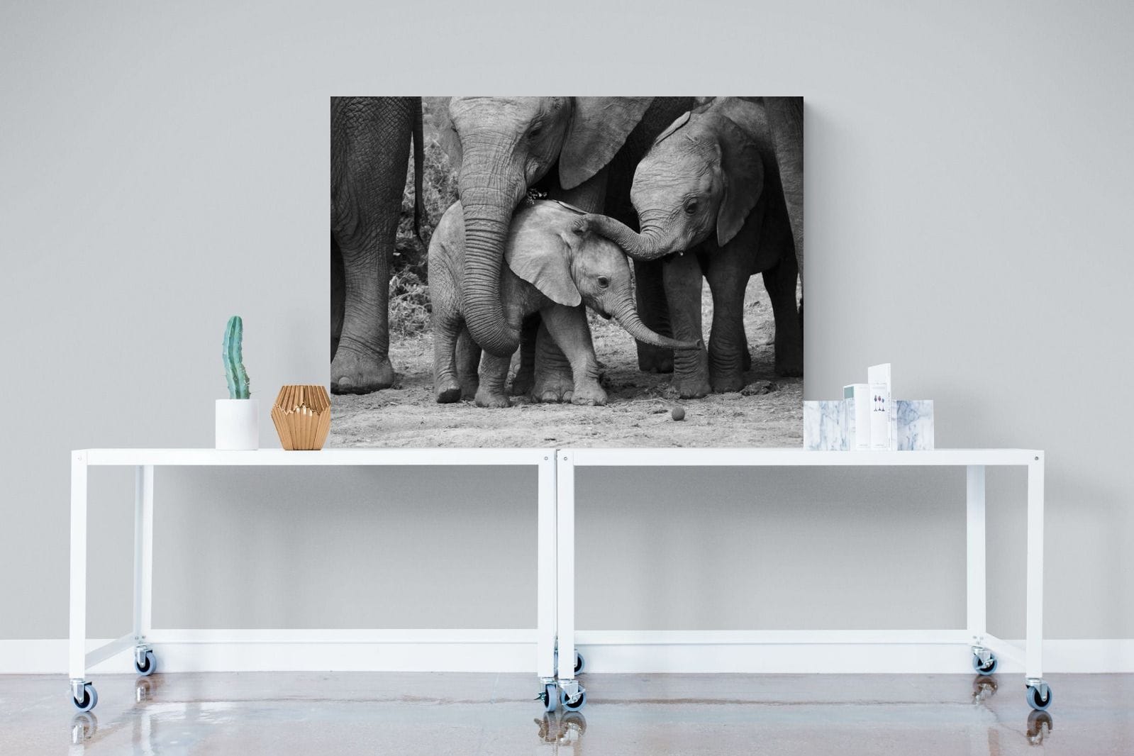 Family Ties-Wall_Art-120 x 90cm-Mounted Canvas-No Frame-Pixalot