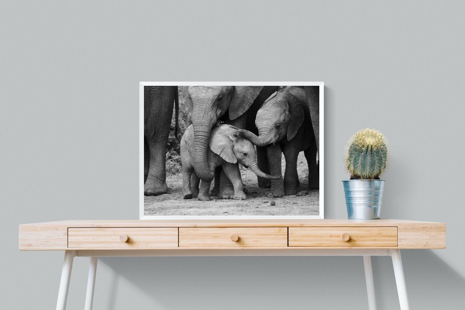 Family Ties-Wall_Art-80 x 60cm-Mounted Canvas-White-Pixalot