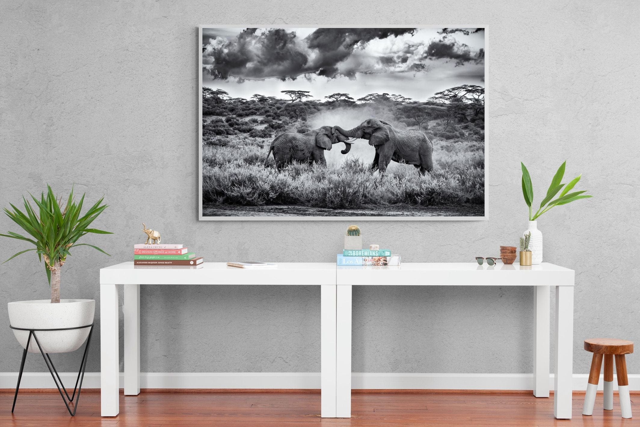 Giants-Wall_Art-150 x 100cm-Mounted Canvas-White-Pixalot