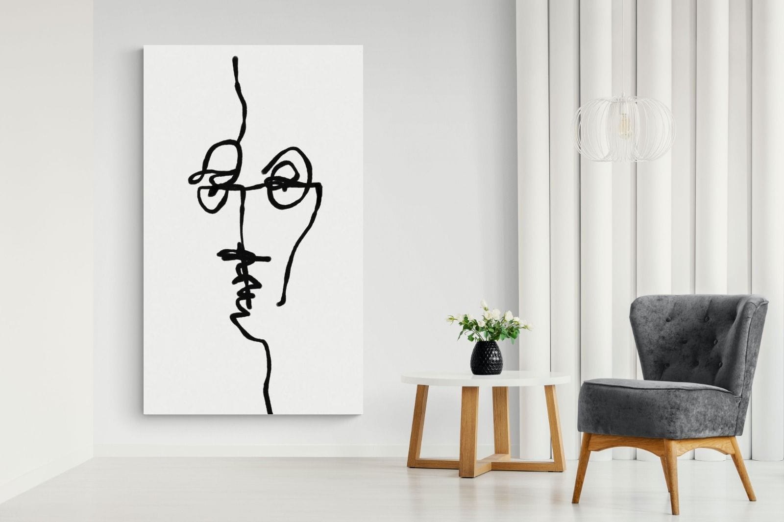 Her-Wall_Art-130 x 220cm-Mounted Canvas-No Frame-Pixalot