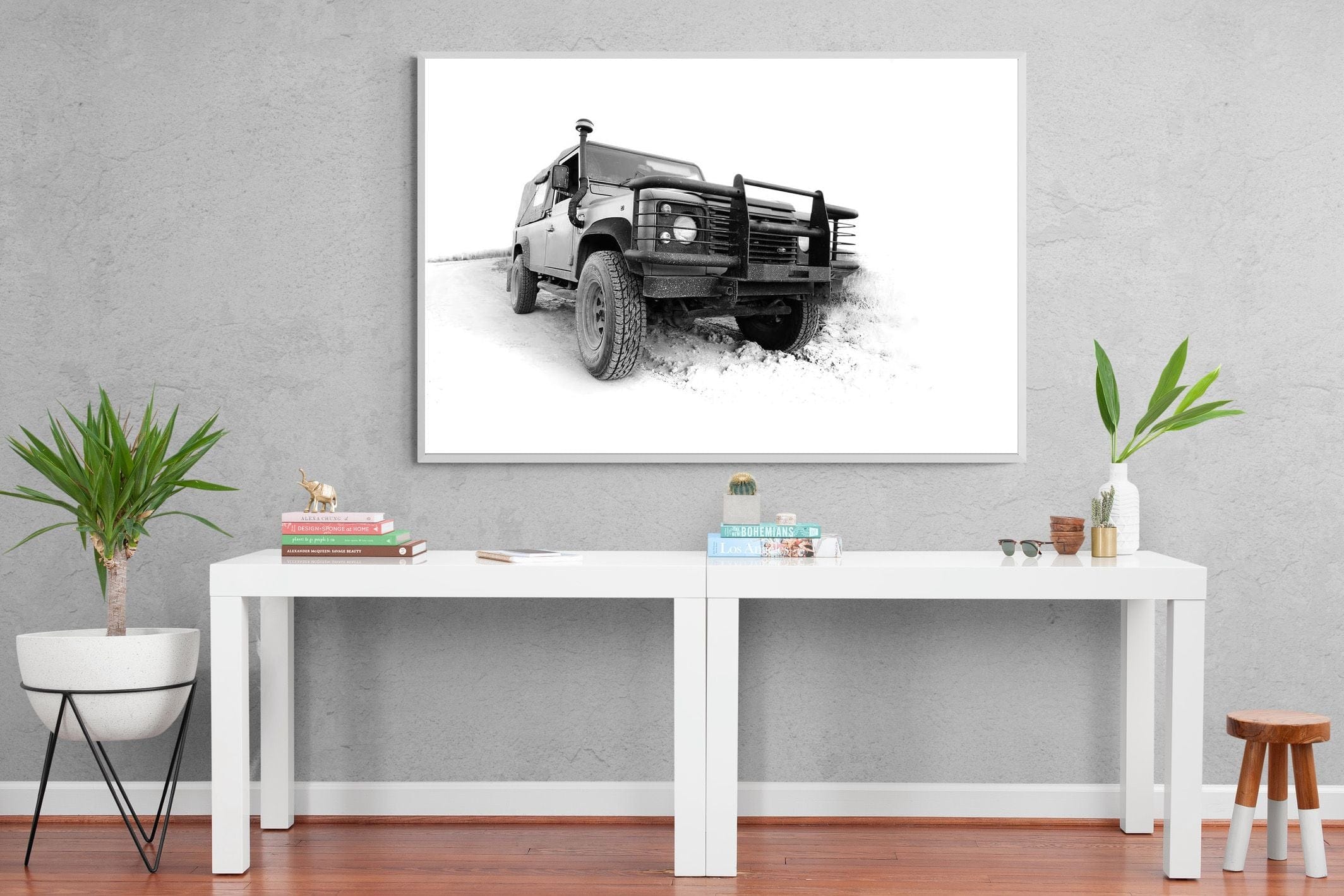 High Key Landy-Wall_Art-150 x 100cm-Mounted Canvas-White-Pixalot