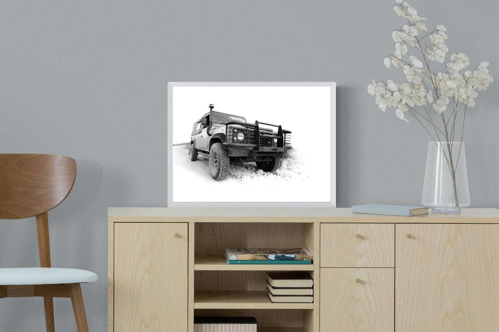 High Key Landy-Wall_Art-60 x 45cm-Mounted Canvas-White-Pixalot