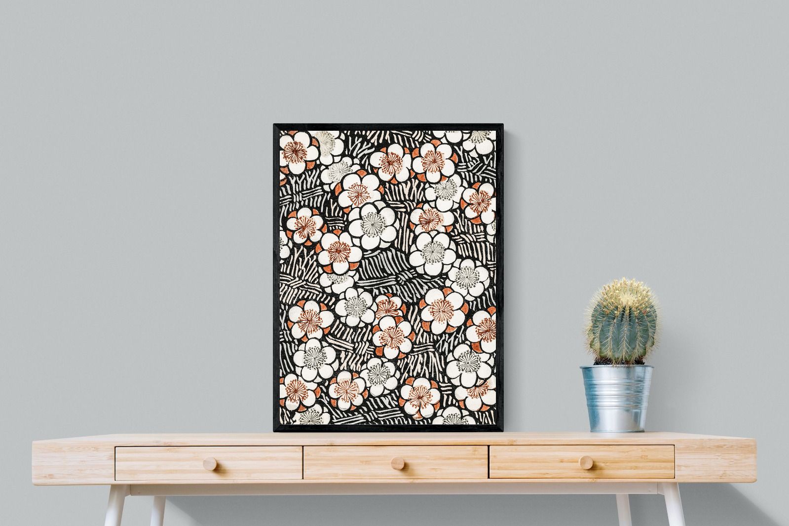 Pixalot Japanese Floral Pattern