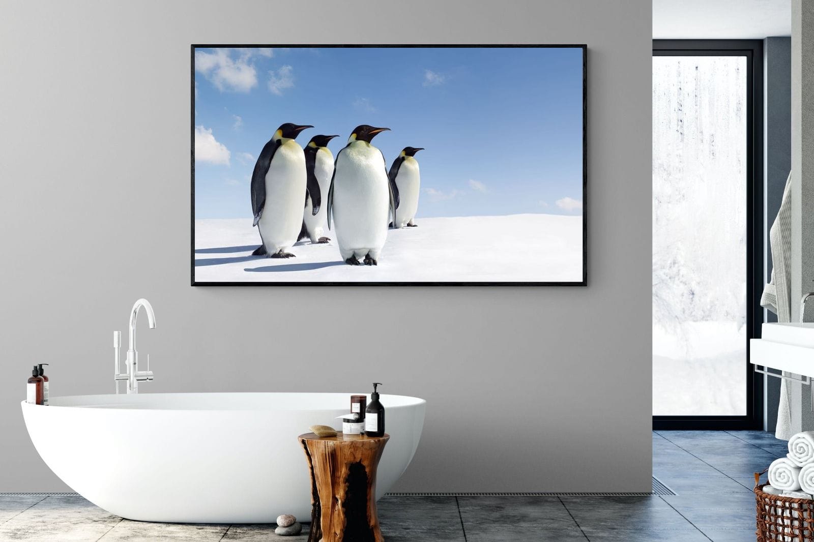 Marching Band-Wall_Art-180 x 110cm-Mounted Canvas-Black-Pixalot