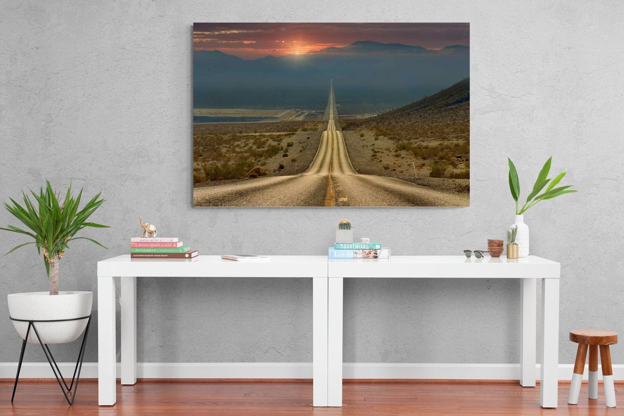 My Way-Wall_Art-150 x 100cm-Mounted Canvas-No Frame-Pixalot