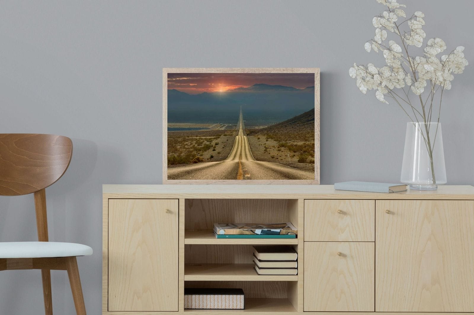 My Way-Wall_Art-60 x 45cm-Mounted Canvas-Wood-Pixalot