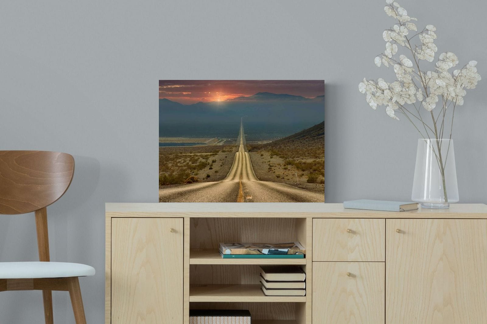 My Way-Wall_Art-60 x 45cm-Mounted Canvas-No Frame-Pixalot