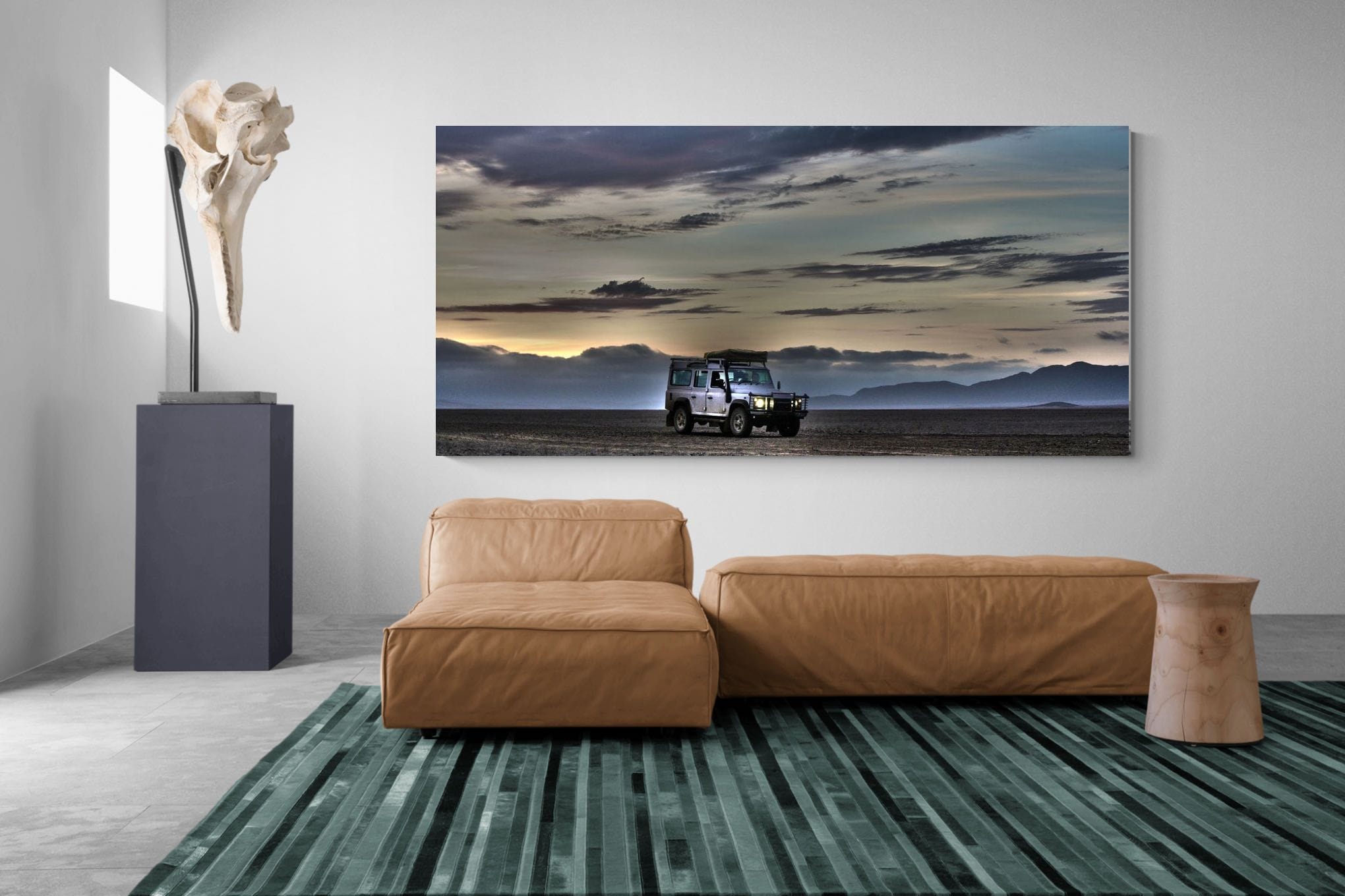 Namibian Defender-Wall_Art-275 x 130cm-Mounted Canvas-No Frame-Pixalot