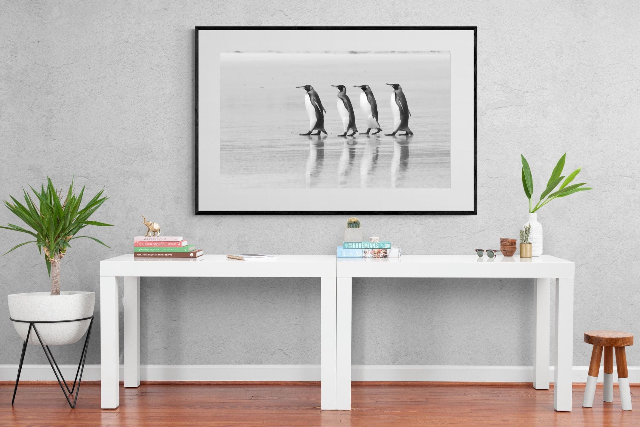 On Parade-Wall_Art-150 x 100cm-Framed Print-Black-Pixalot