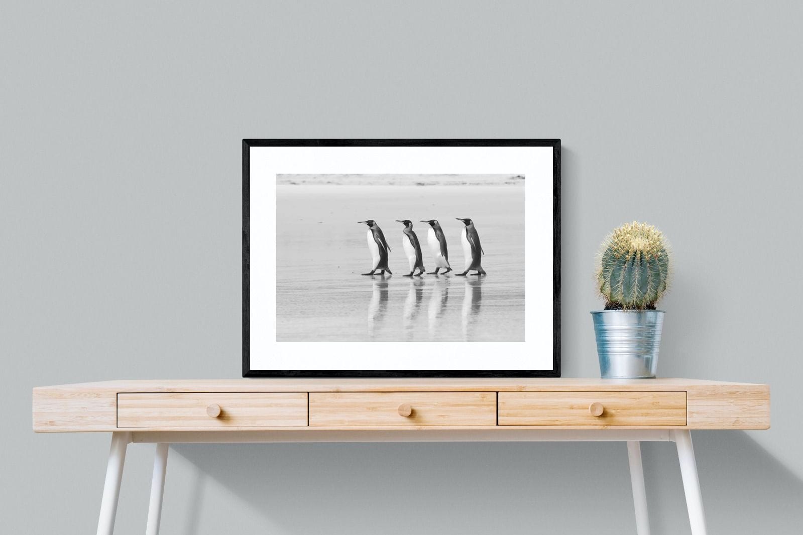 On Parade-Wall_Art-80 x 60cm-Framed Print-Black-Pixalot