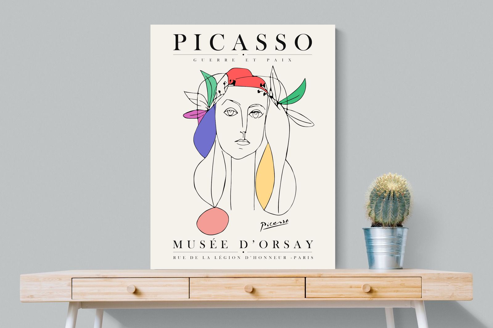 Pixalot Picasso Exhibition Poster #2