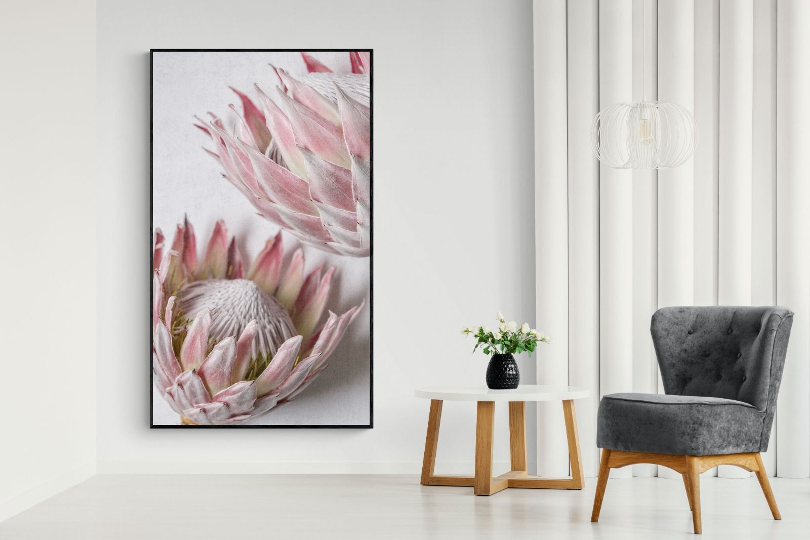 Pixalot Pink Protea Pair