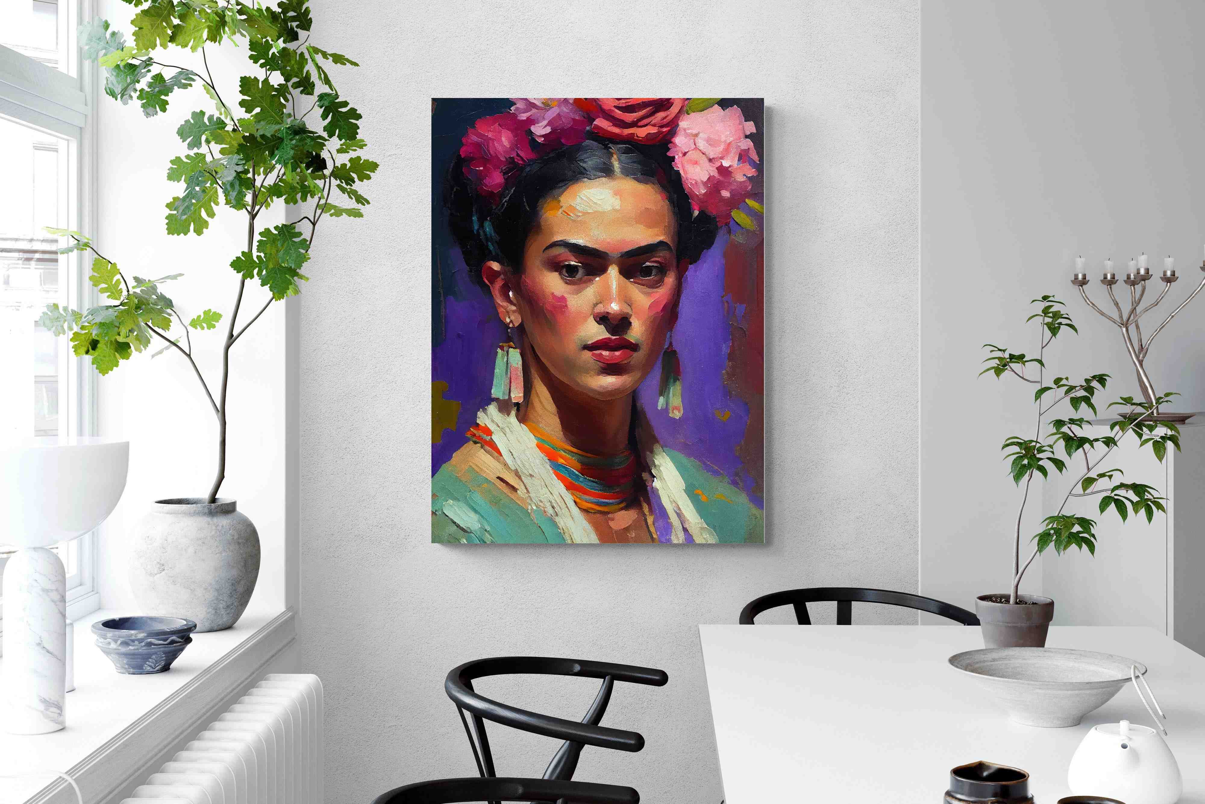 Pixalot Portrait of Frida