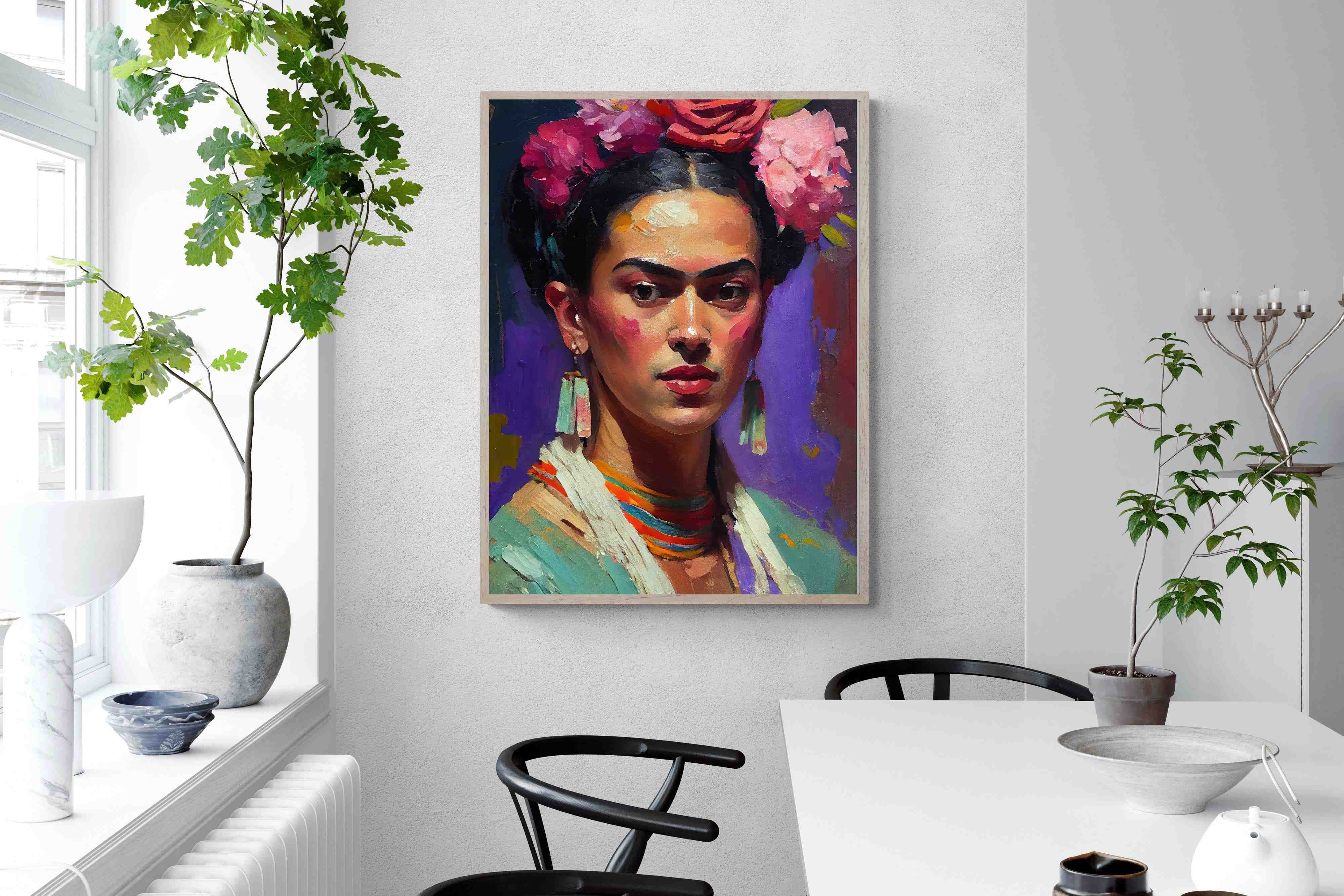 Pixalot Portrait of Frida