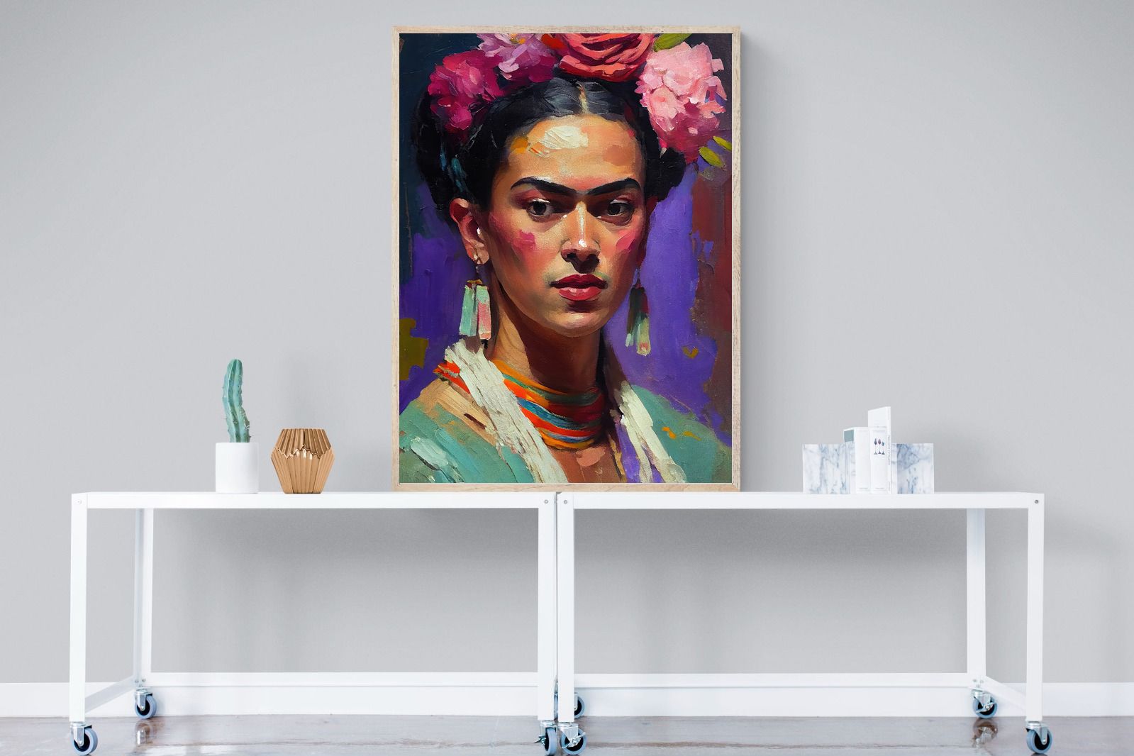 Pixalot Portrait of Frida