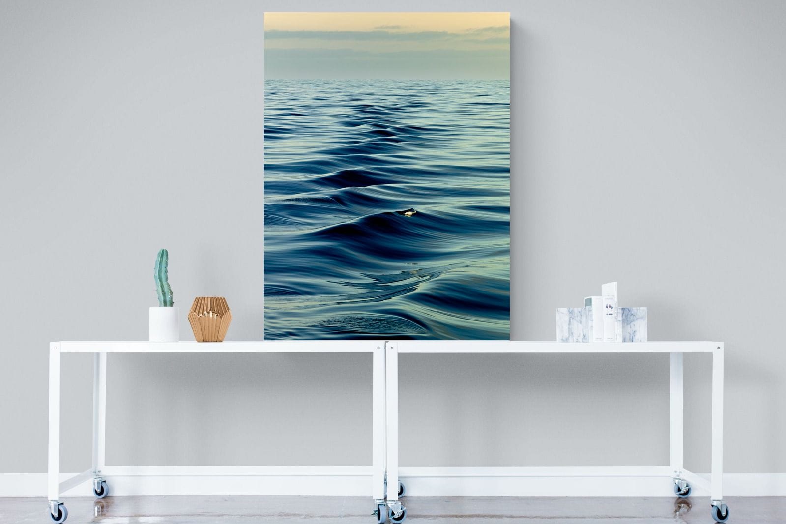 Ripples-Wall_Art-90 x 120cm-Mounted Canvas-No Frame-Pixalot