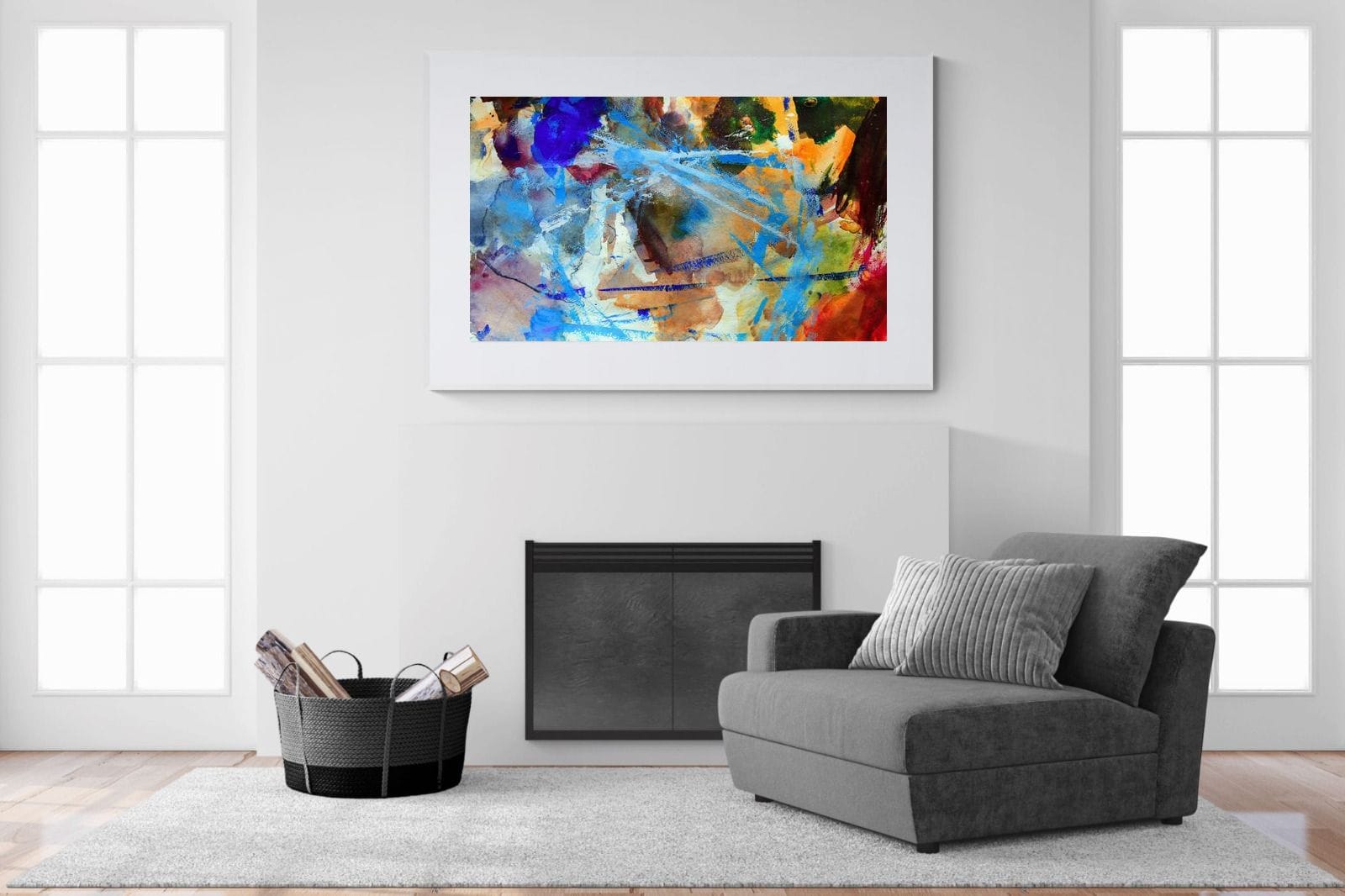 Scribe-Wall_Art-150 x 100cm-Framed Print-White-Pixalot