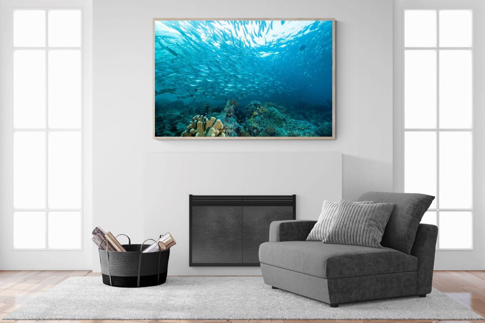 Seabed-Wall_Art-150 x 100cm-Mounted Canvas-Wood-Pixalot