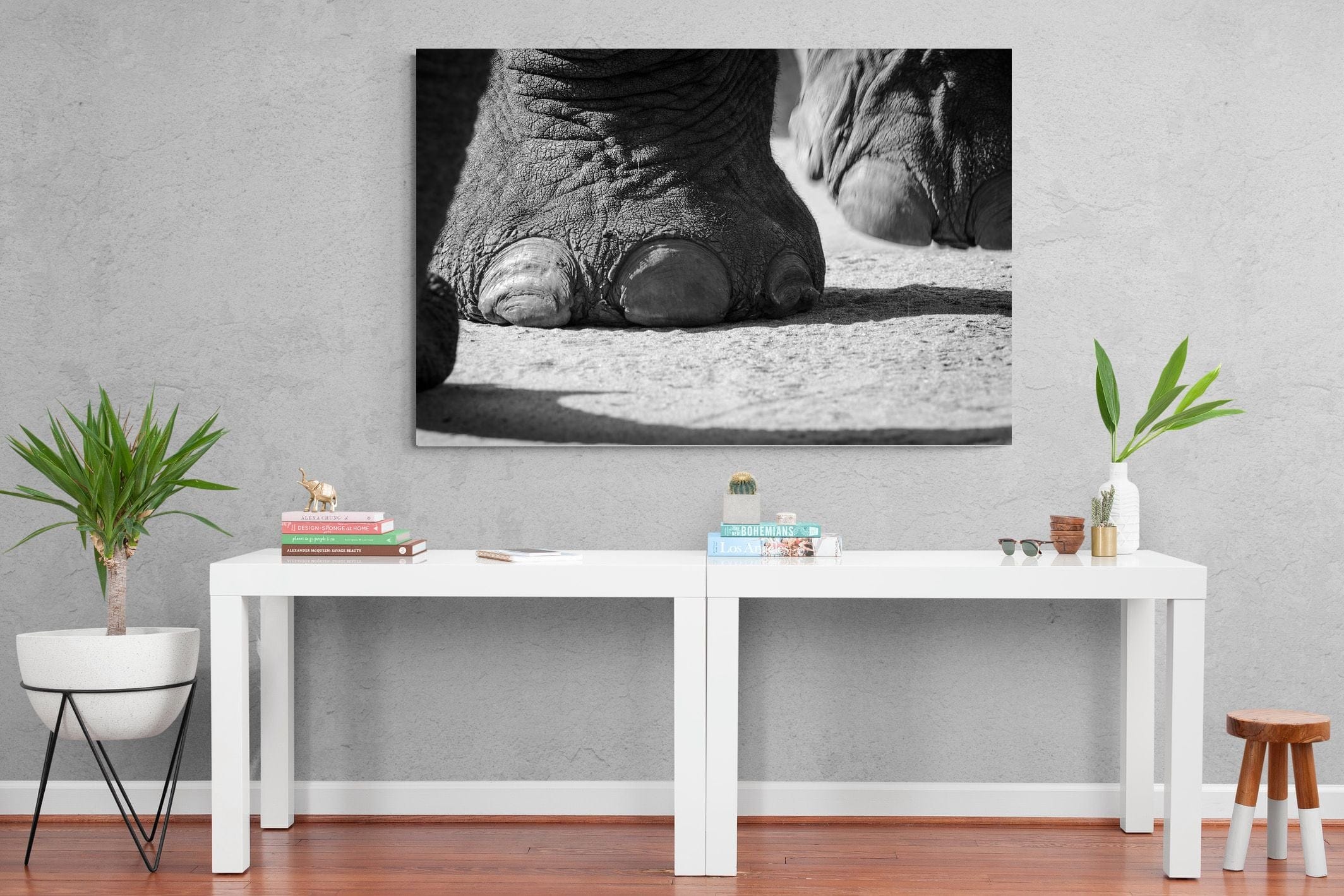 Stomp-Wall_Art-150 x 100cm-Mounted Canvas-No Frame-Pixalot