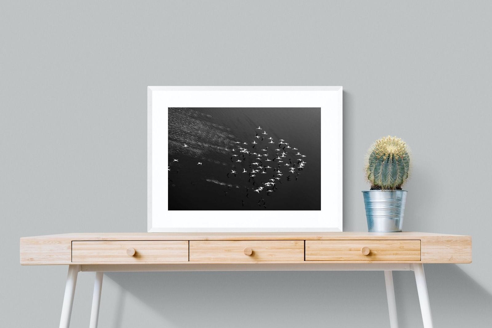 Take Flight-Wall_Art-80 x 60cm-Framed Print-White-Pixalot