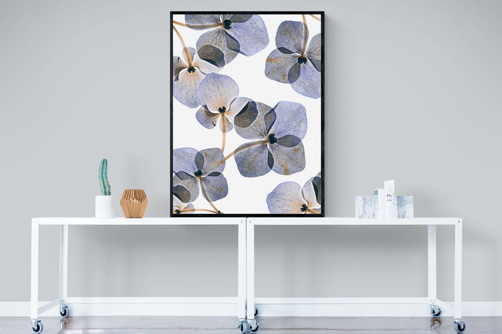 Translucent Botanical-Wall_Art-90 x 120cm-Mounted Canvas-Black-Pixalot