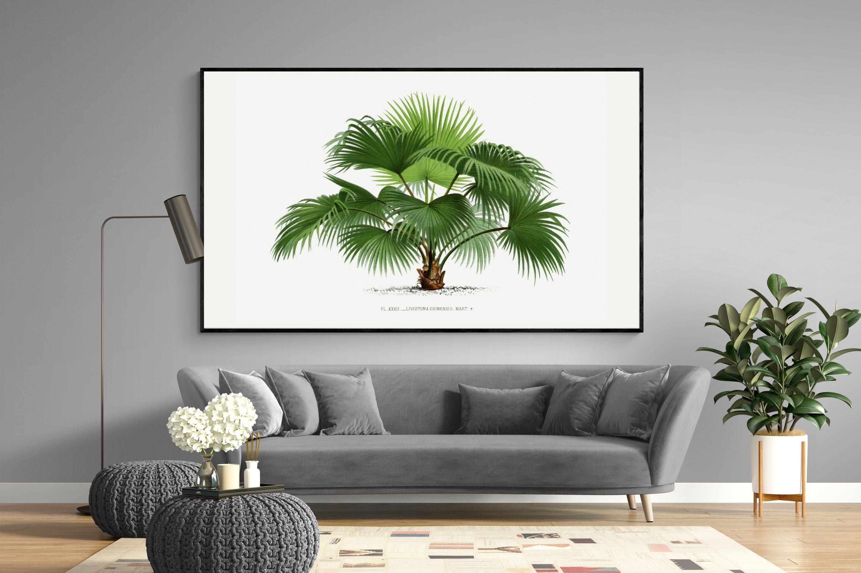 Pixalot Vintage Palm Illustration #1