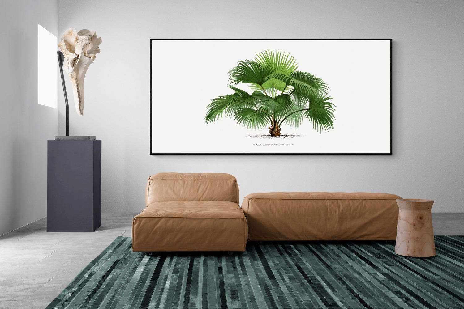 Pixalot Vintage Palm Illustration #1