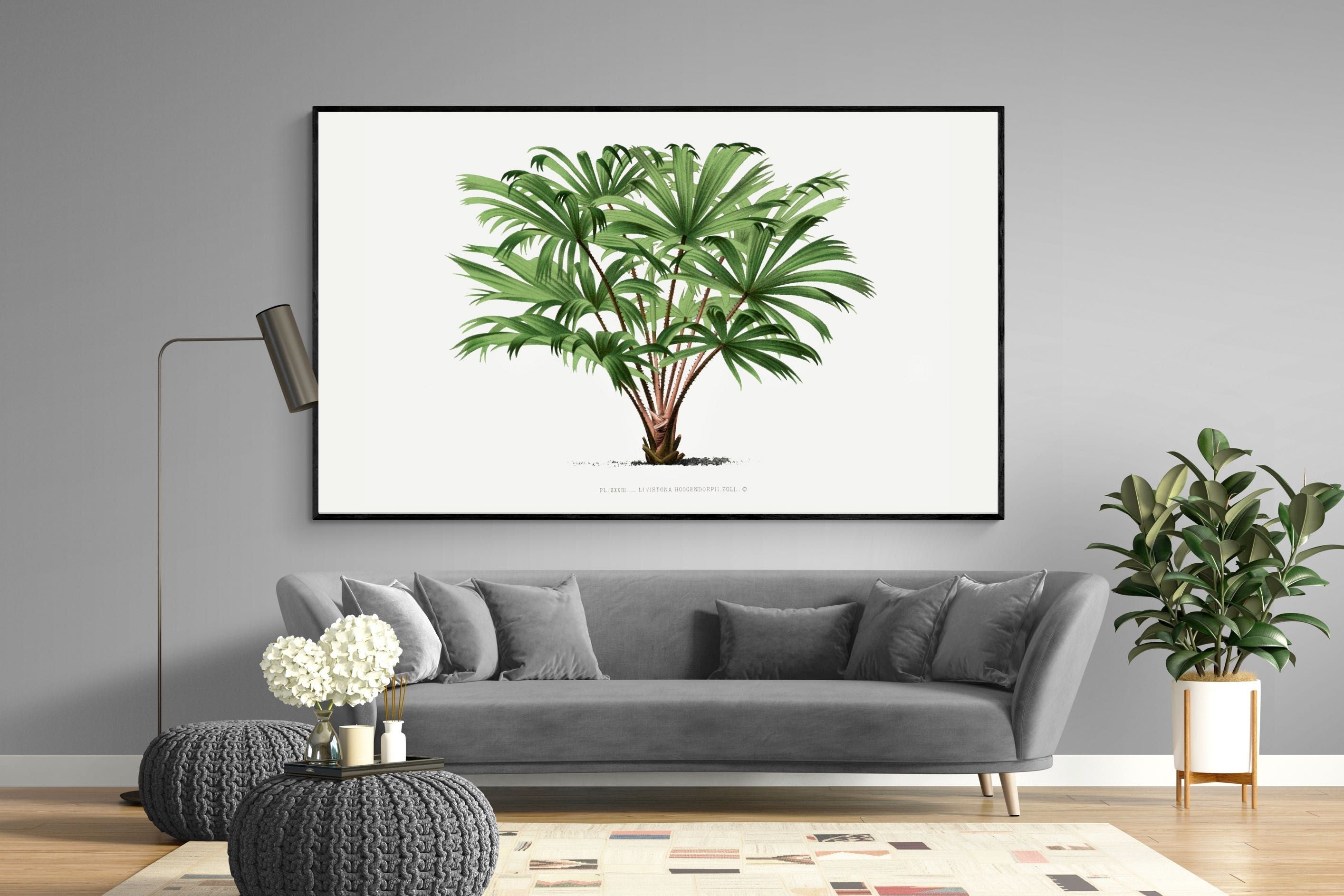 Pixalot Vintage Palm Illustration #3