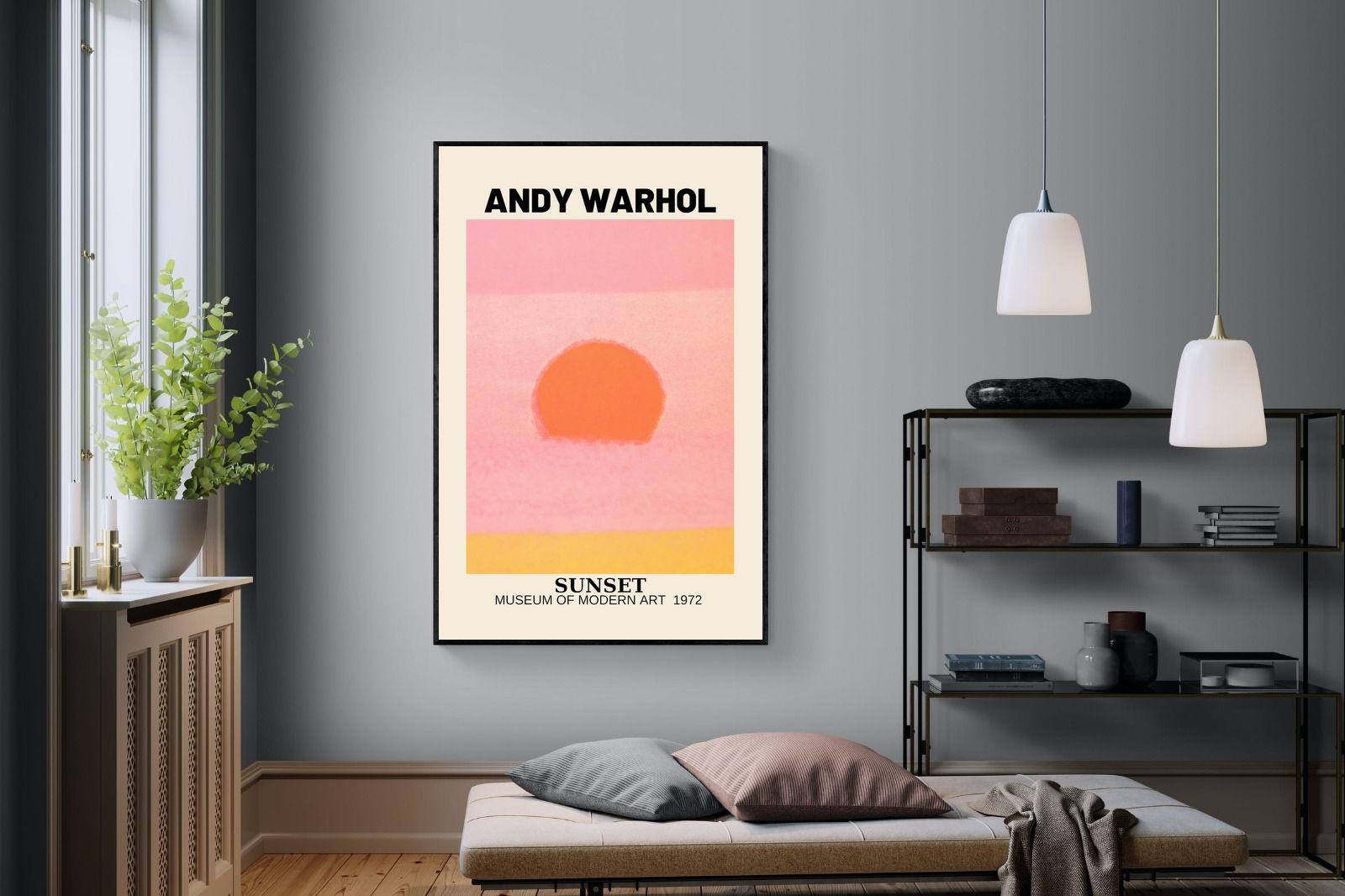 Pixalot Warhol Exhibition Poster