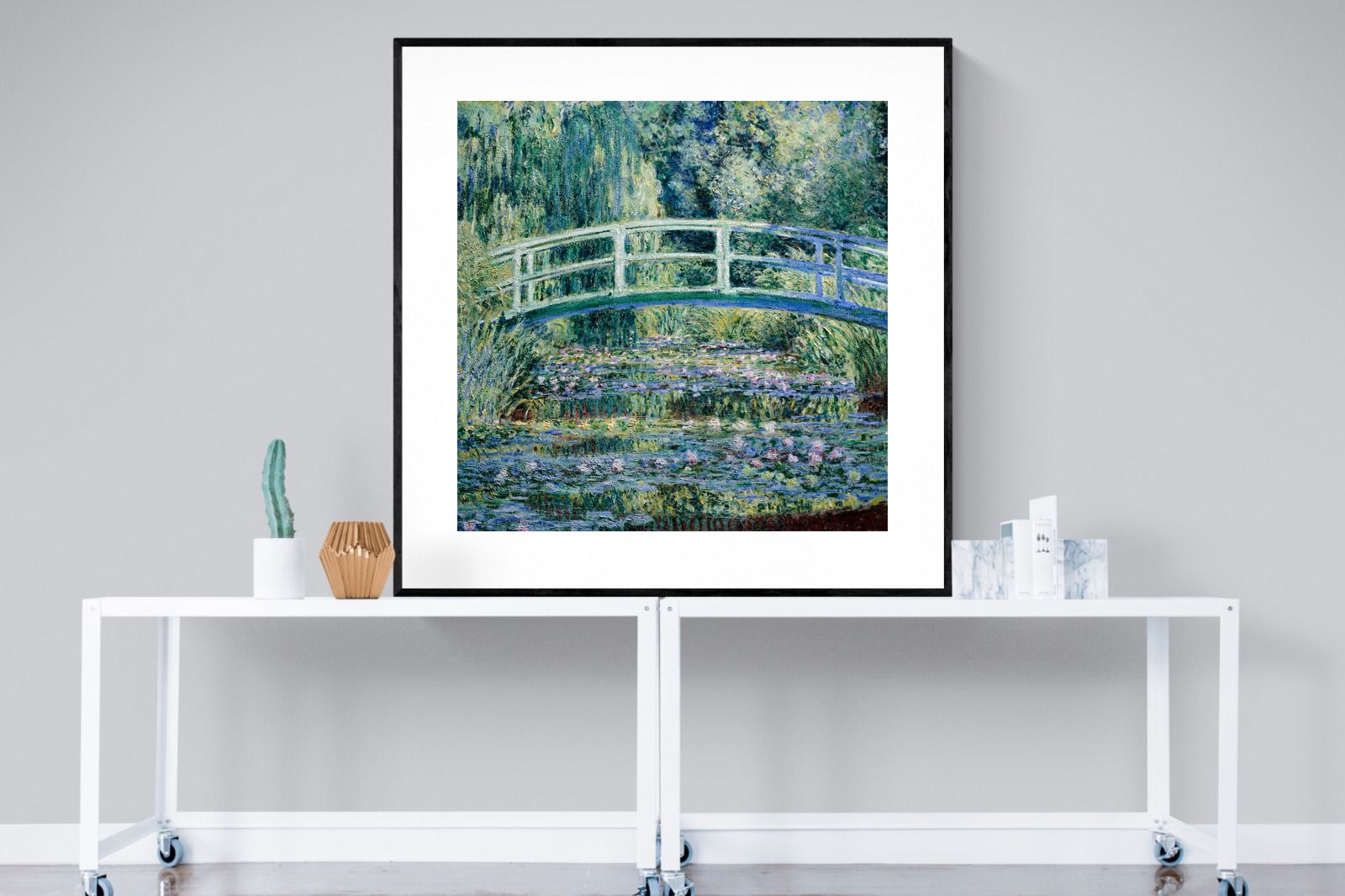 Pixalot Water Lilies and Japanese Bridge